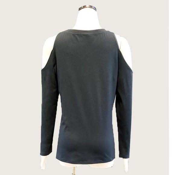 ** Leo Rosi Cold Shoulder Top - Picture 5 of 6